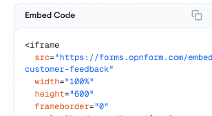 Embed on your website or app